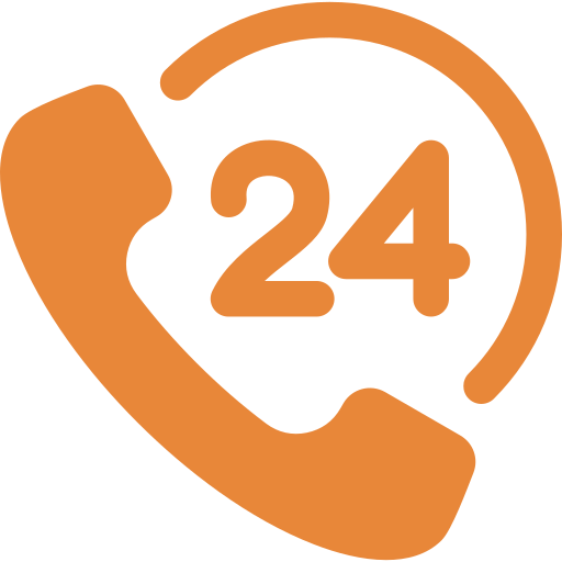 24 hours call icon