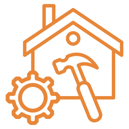 home maintenance handyman icon