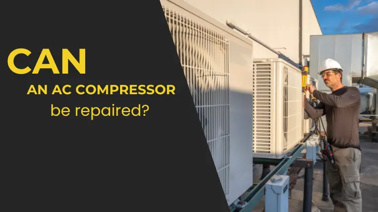 Can Ac compressor be repaired