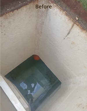 Before Water Tank Cleaning image